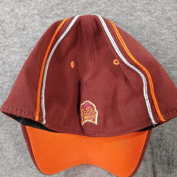 Top Of The‎ World Virginia Tech Hokies Embroidered Collegiate Red Baseball Cap - Picture 4 of 8